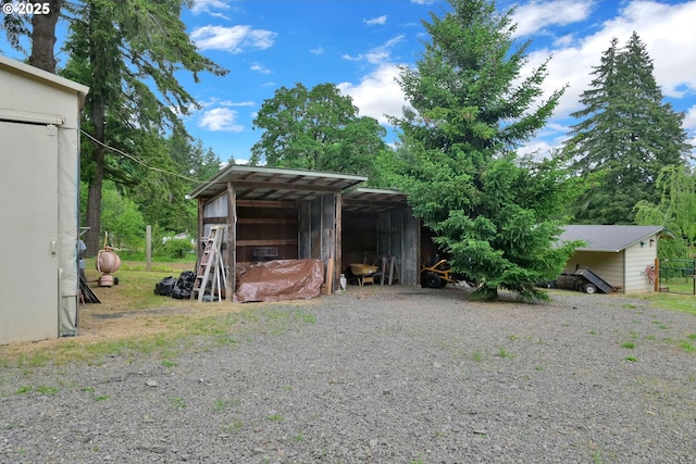 86680 Territorial Hwy, Veneta, OR 97487 - view of pole building with a carport