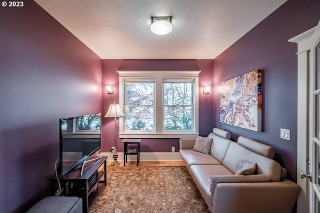 1603 Berkeley Ln, Monmouth, OR 97361 - sitting room with baseboards and wood finished floors