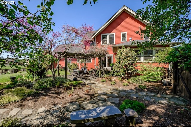 1603 Berkeley Ln, Monmouth, OR 97361 - back of property featuring a patio area