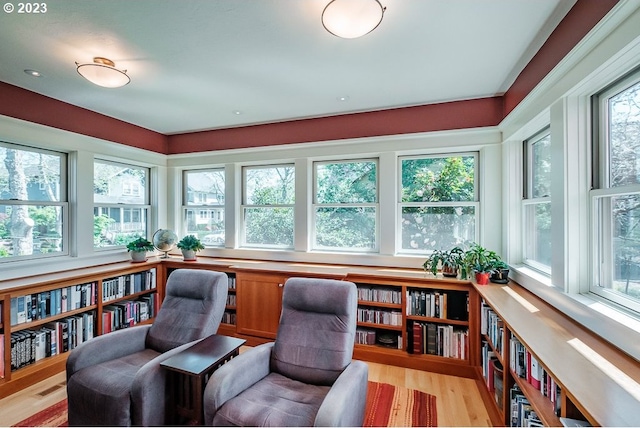 1603 Berkeley Ln, Monmouth, OR 97361 - sunroom featuring plenty of natural light and wood finished floors