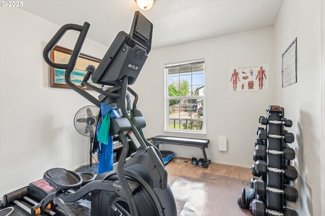 19030 SW Pike Ln, Beaverton, OR 97078 - exercise area featuring carpet floors and baseboards