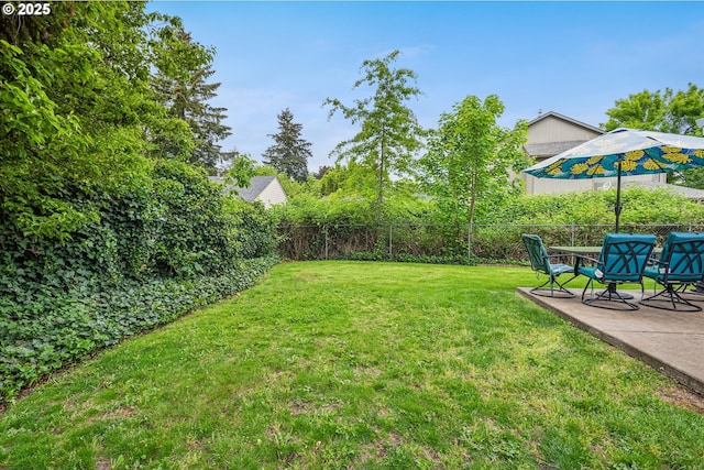 19030 SW Pike Ln, Beaverton, OR 97078 - view of yard featuring a patio