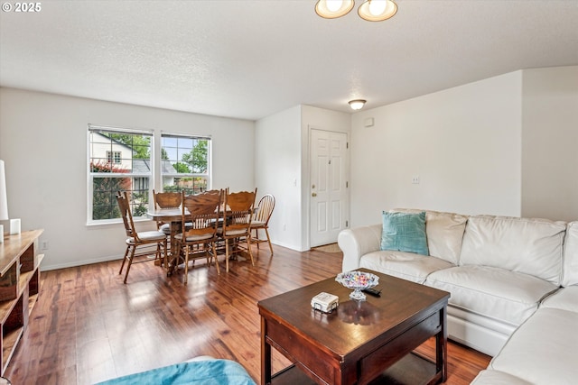 19030 SW Pike Ln, Beaverton, OR 97078 - living area featuring wood finished floors and baseboards