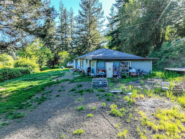 view of back of house
