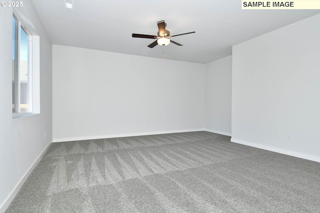 5318 NE 68th St, Vancouver, WA 98661 - unfurnished room featuring carpet floors, baseboards, and ceiling fan