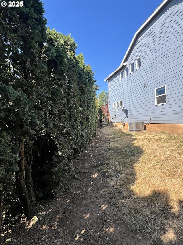 view of home's exterior