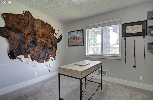 11204 NE 85th Cir, Vancouver, WA 98662 - office area with a textured ceiling and light carpet