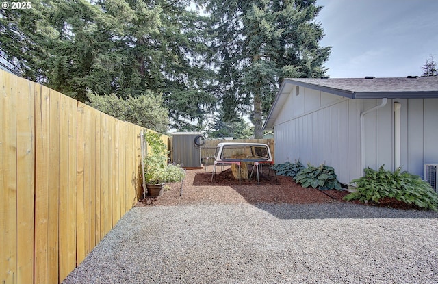 11204 NE 85th Cir, Vancouver, WA 98662 - fenced backyard featuring a storage unit