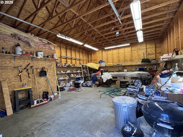 44552 Red Boy Rd, Granite, OR 97877 - garage with a workshop area