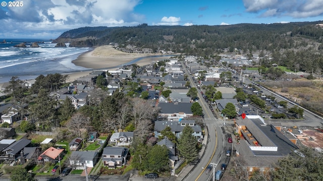 123 S Hemlock St # 201, Cannon Beach, OR 97110 - aerial view of property's location with nearby suburban area