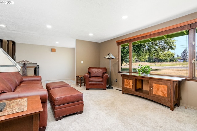 41266 Manitau Rd SE, Stayton, OR 97383 - living area with carpet and recessed lighting