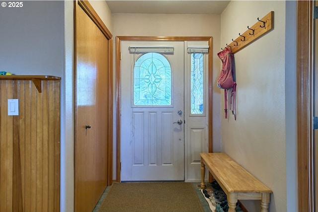 view of entryway