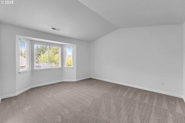 3612 NE 111th St, Vancouver, WA 98686 - empty room with carpet flooring, lofted ceiling, and baseboards
