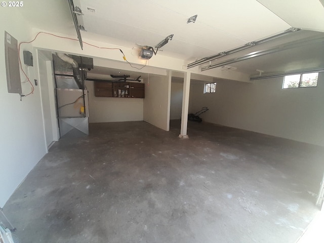 4810 SW 48th Ct, Lincoln City, OR 97367 - garage with a garage door opener and electric panel