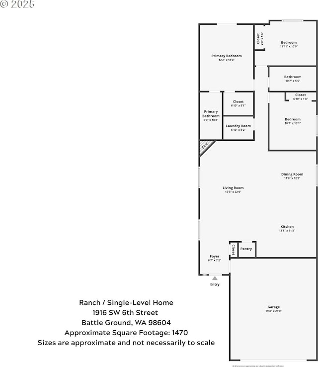 1916 SW 6th St, Battle Ground, WA 98604 - view of room layout