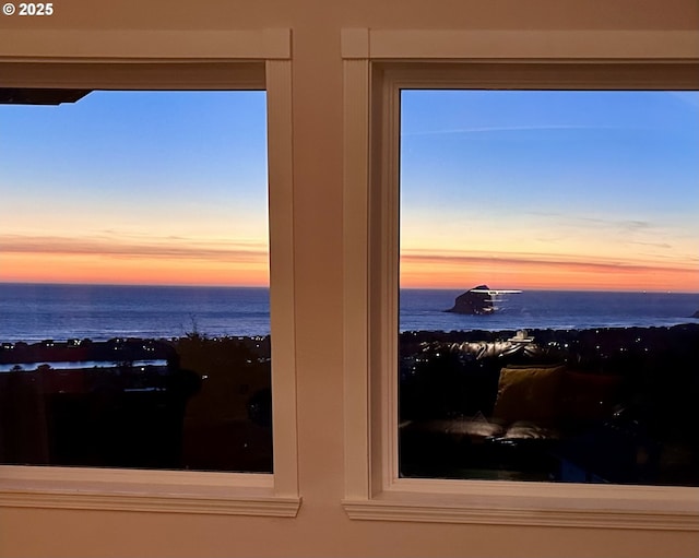 35445 Topping Rd, Pacific City, OR 97135 - interior details featuring a water view