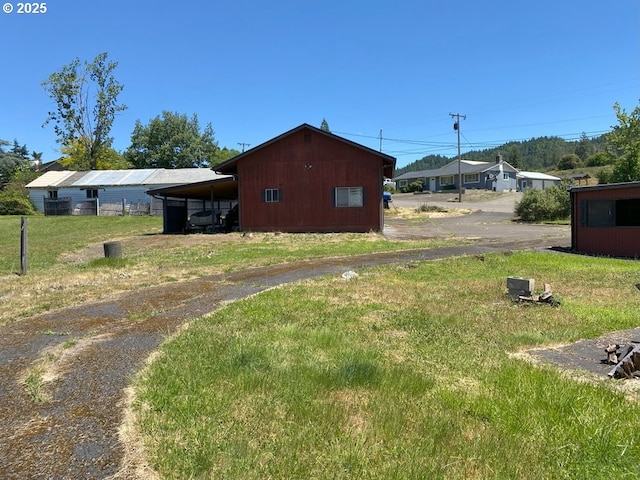 1223 NE Locust St, Oakland, OR 97462 - view of side of property