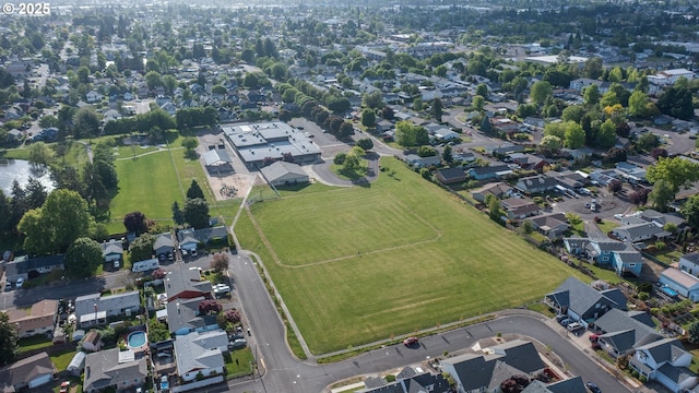 2261 Fulton Pl SE, Albany, OR 97322 - aerial view of property and surrounding area with nearby suburban area