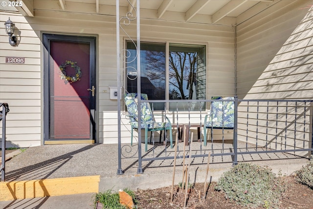 view of property entrance