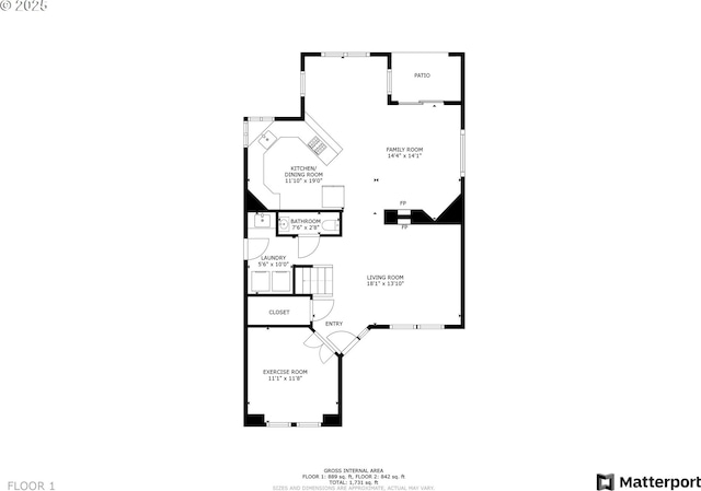 view of layout