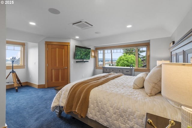 7506 SE Evergreen Hwy, Vancouver, WA 98664 - carpeted bedroom with multiple windows and recessed lighting