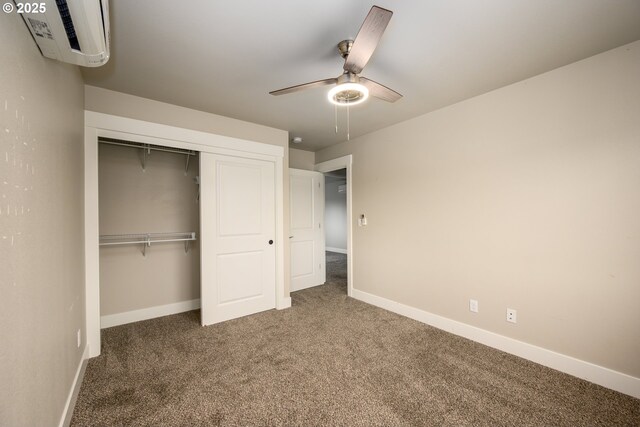 625 Brady Ln, Roseburg, OR 97471 - unfurnished bedroom featuring carpet, a closet, baseboards, and ceiling fan