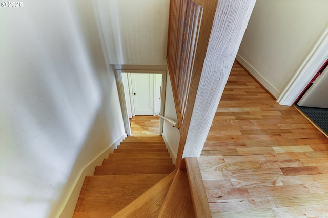 2362 Charnelton St, Eugene, OR 97405 - stairs featuring wood finished floors