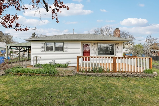 7515 SE Luther Rd, Portland, OR 97206 - bungalow-style house featuring a chimney