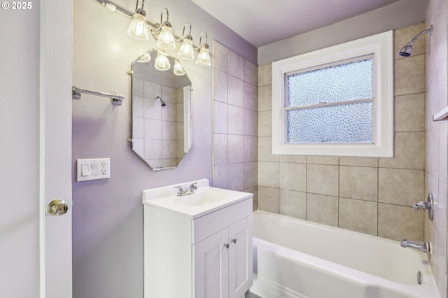 7515 SE Luther Rd, Portland, OR 97206 - full bath featuring vanity and shower / bath combination