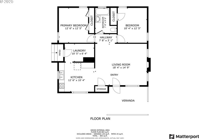 7515 SE Luther Rd, Portland, OR 97206 - room layout