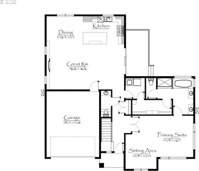 202 NW Quail Gardens Pl, Hillsboro, OR 97124 - floor plan / room layout