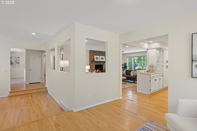 2395 SW Timberline Dr, Portland, OR 97225 - hall with light wood finished floors and baseboards