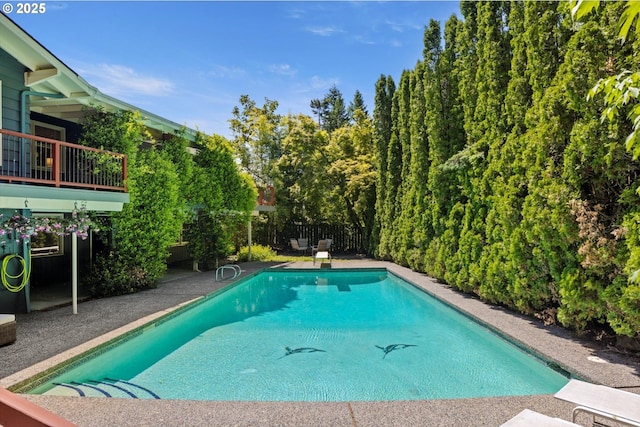 2395 SW Timberline Dr, Portland, OR 97225 - view of swimming pool with a fenced backyard