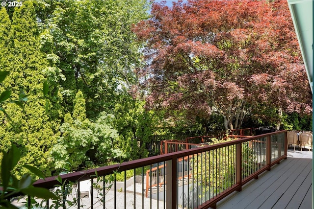 2395 SW Timberline Dr, Portland, OR 97225 - view of wooden deck
