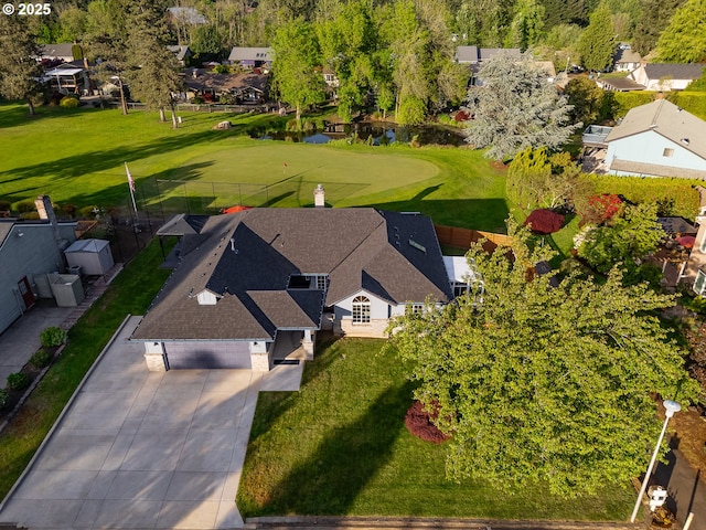 7215 NE Par Ln, Vancouver, WA 98662 - aerial view of residential area with a nearby body of water