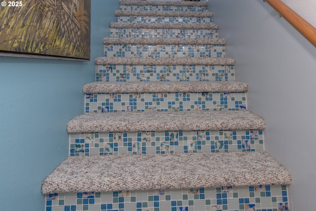 view of stairs