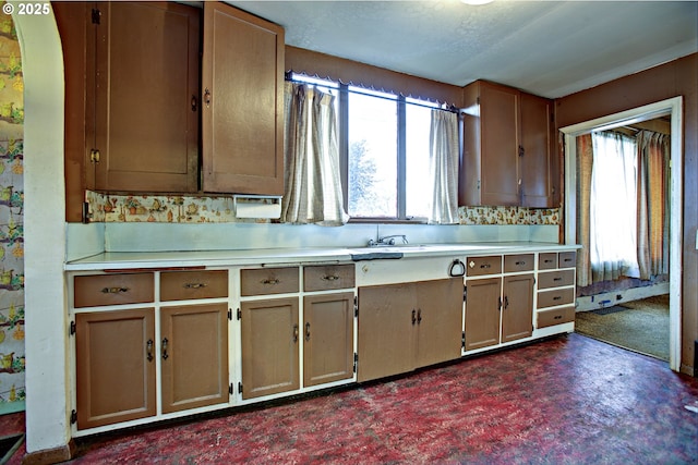 kitchen featuring sink