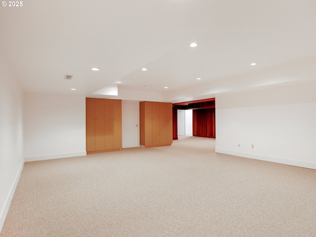 766 Neacoxie Blvd, Gearhart, OR 97138 - spare room with recessed lighting, baseboards, and light carpet