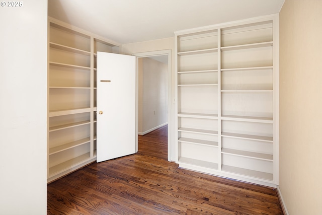 2160 Oakmont Way, Eugene, OR 97401 - spacious closet featuring dark wood finished floors