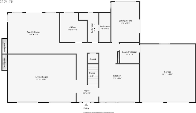2160 Oakmont Way, Eugene, OR 97401 - view of property floor plan