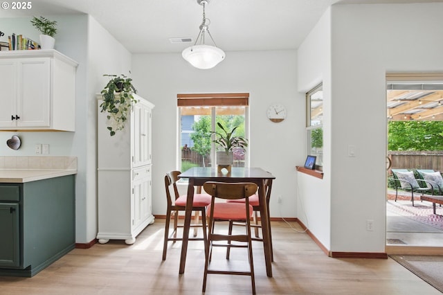 1146 SE Millright Ave, Mcminnville, OR 97128 - dining space featuring light wood finished floors and baseboards