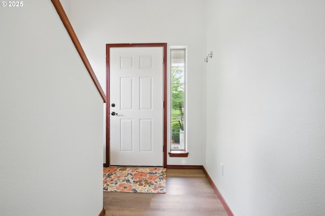 1146 SE Millright Ave, Mcminnville, OR 97128 - entryway with wood finished floors and baseboards