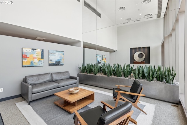 949 NW Overton St Unit 1007, Portland, OR 97209 - community lobby featuring a high ceiling and recessed lighting