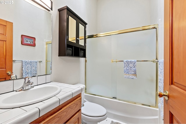 20 Wild Winds St, Florence, OR 97439 - bathroom with vanity and enclosed tub / shower combo