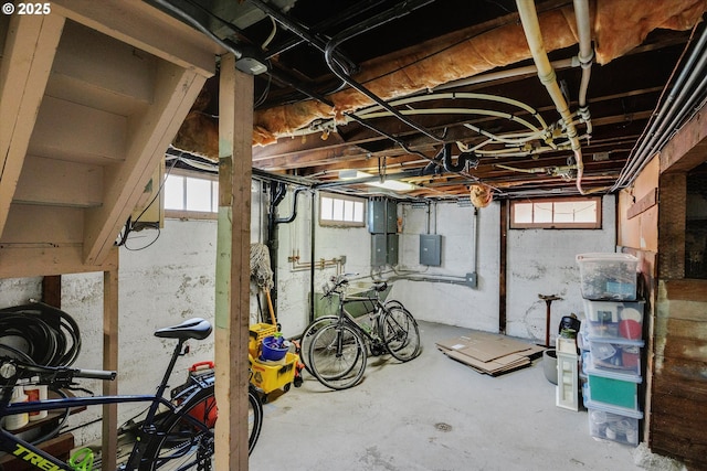 1534 NE 26th Ave Unit 8, Portland, OR 97232 - below grade area with electric panel