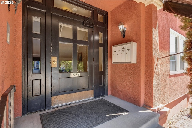 1534 NE 26th Ave Unit 8, Portland, OR 97232 - property entrance with stucco siding