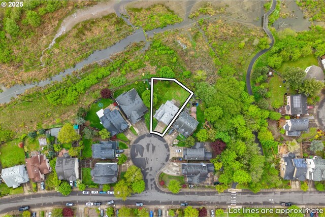 drone / aerial view