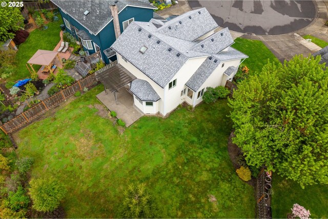 bird's eye view
