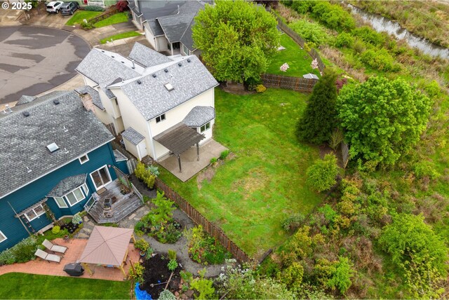 aerial view