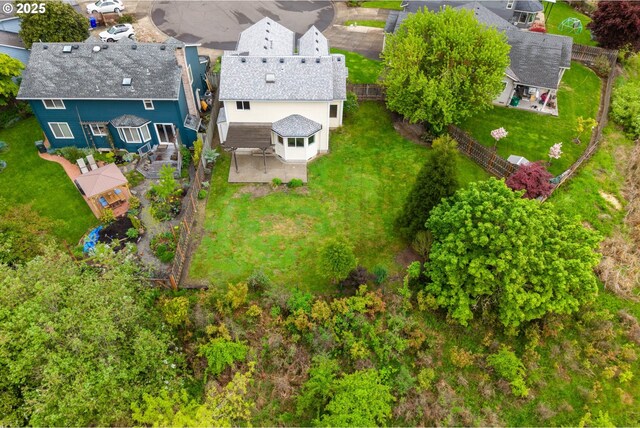 drone / aerial view